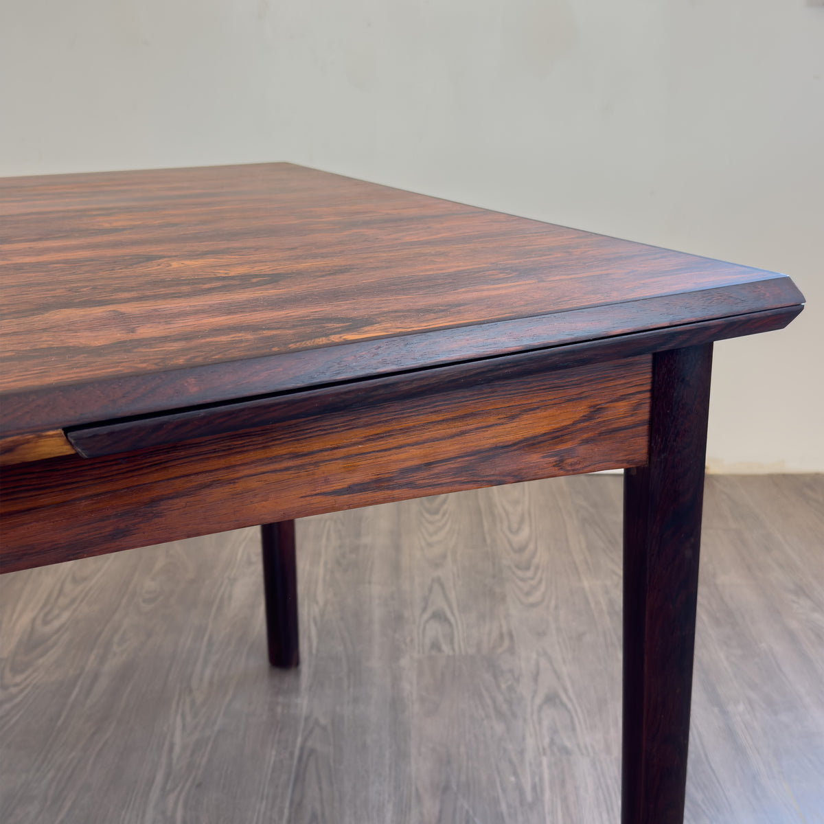 Rosewood Draw-Leaf Dining Table