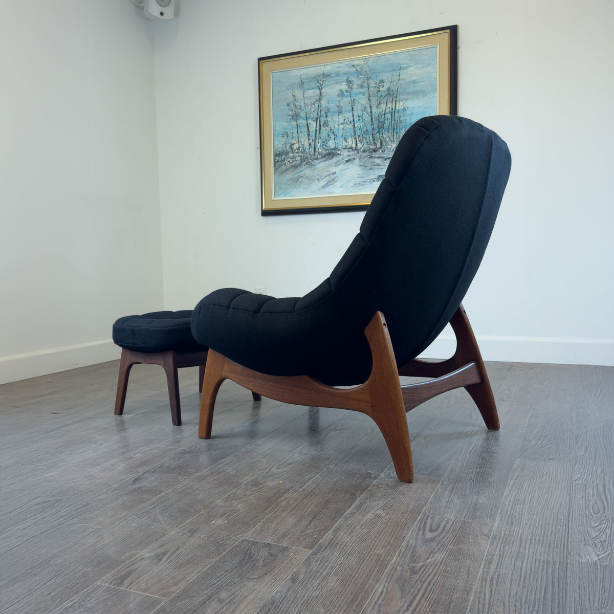 R. Huber Scoop Chair and Stool