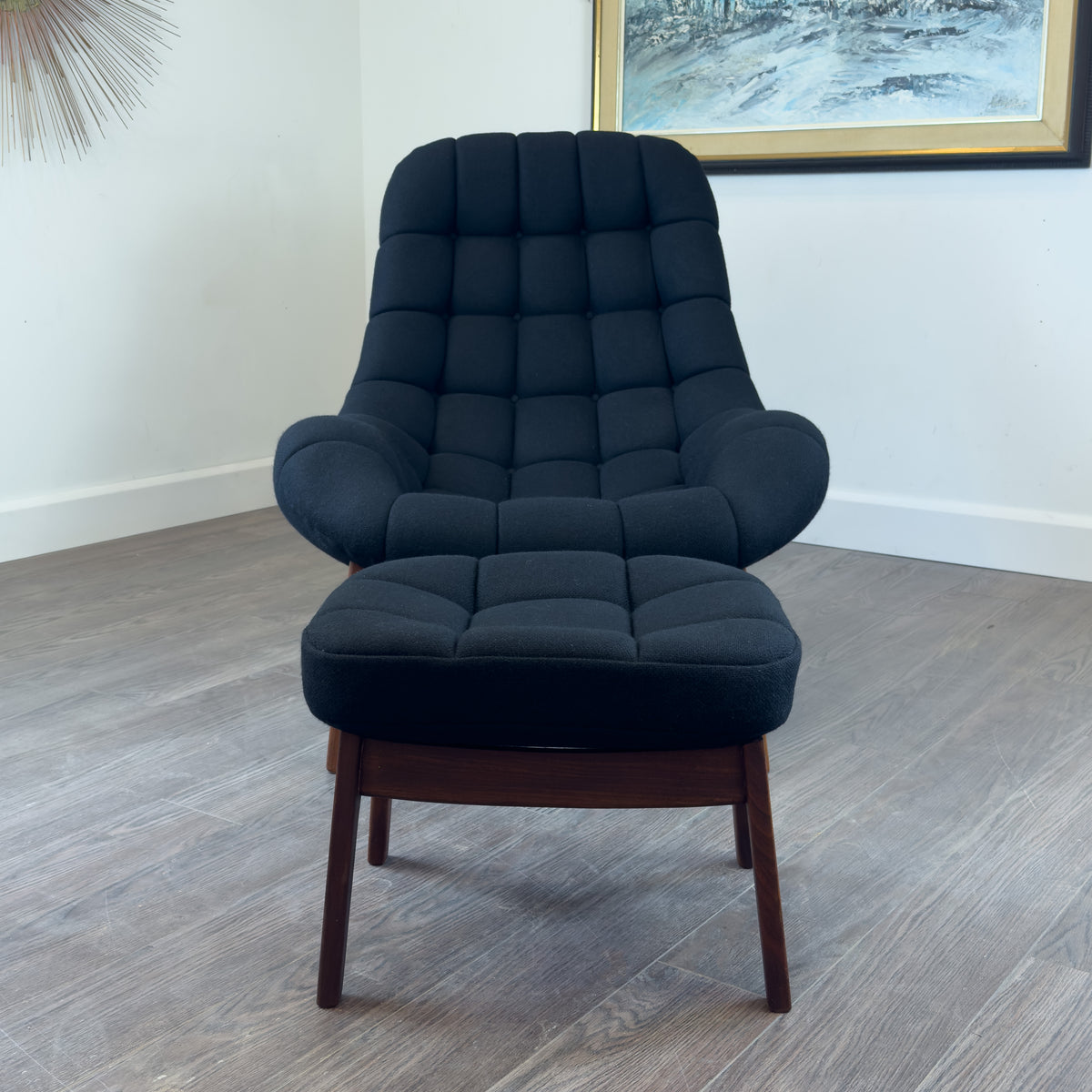 R. Huber Scoop Chair and Stool