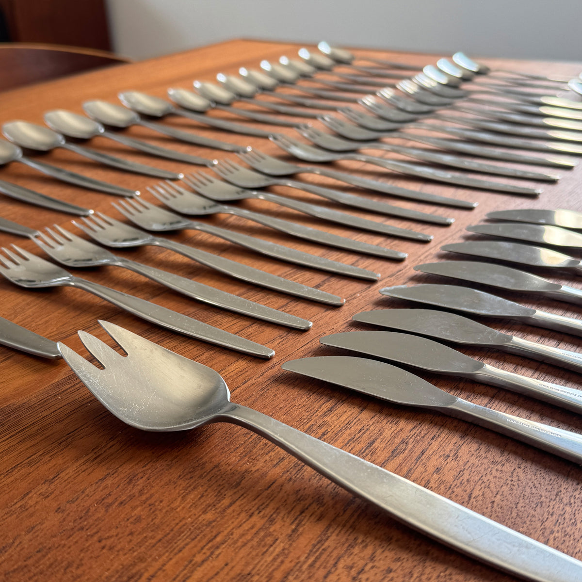 Vintage Swedish Flatware Set