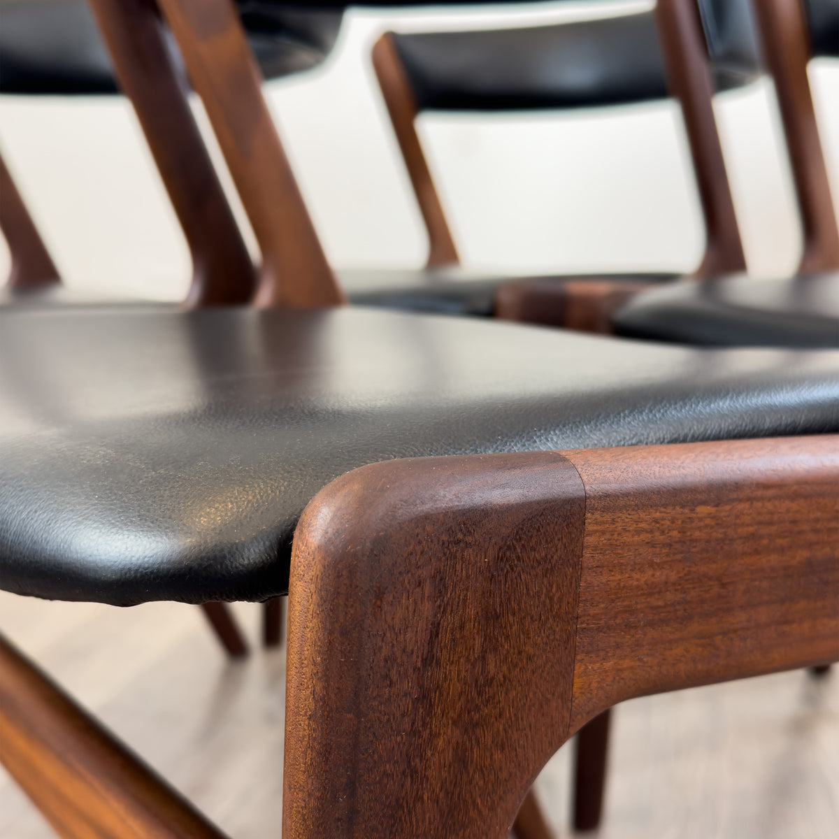 Danish T21 Fire Chairs by Korup Stolefabrik