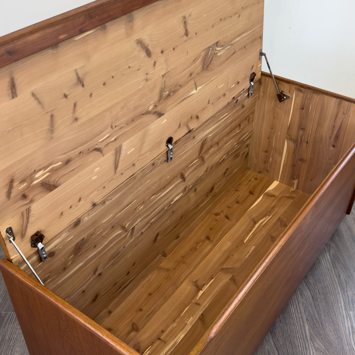 Teak and Cedar Chest