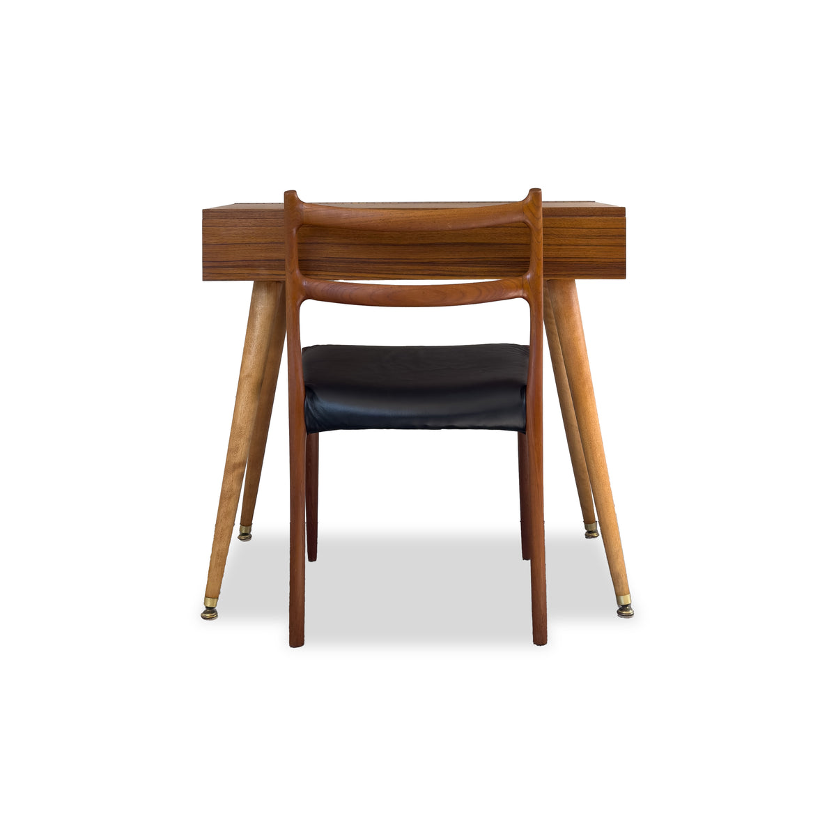 Compact Teak Vanity/Desk