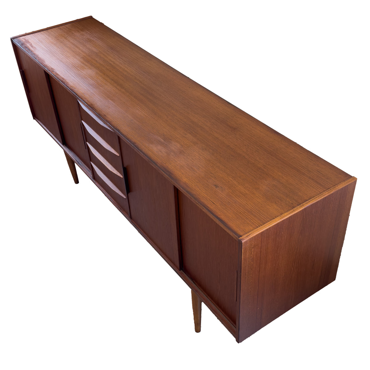 Teak Four Door Sideboard
