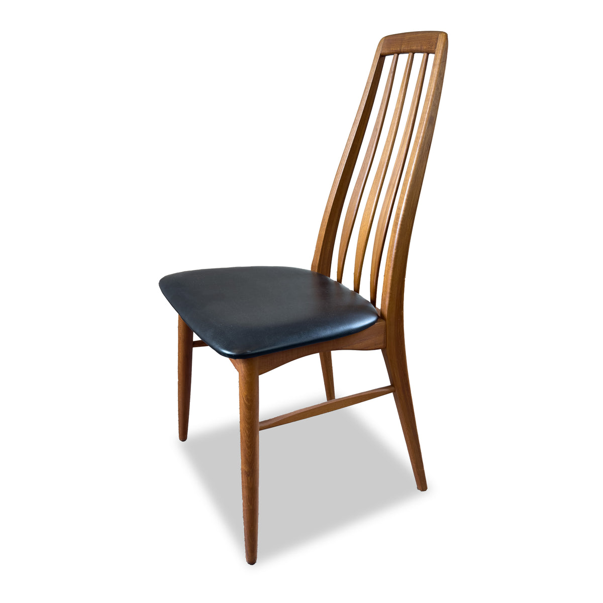 Danish Teak "Eva" Dining Chairs by Niels Koefoed