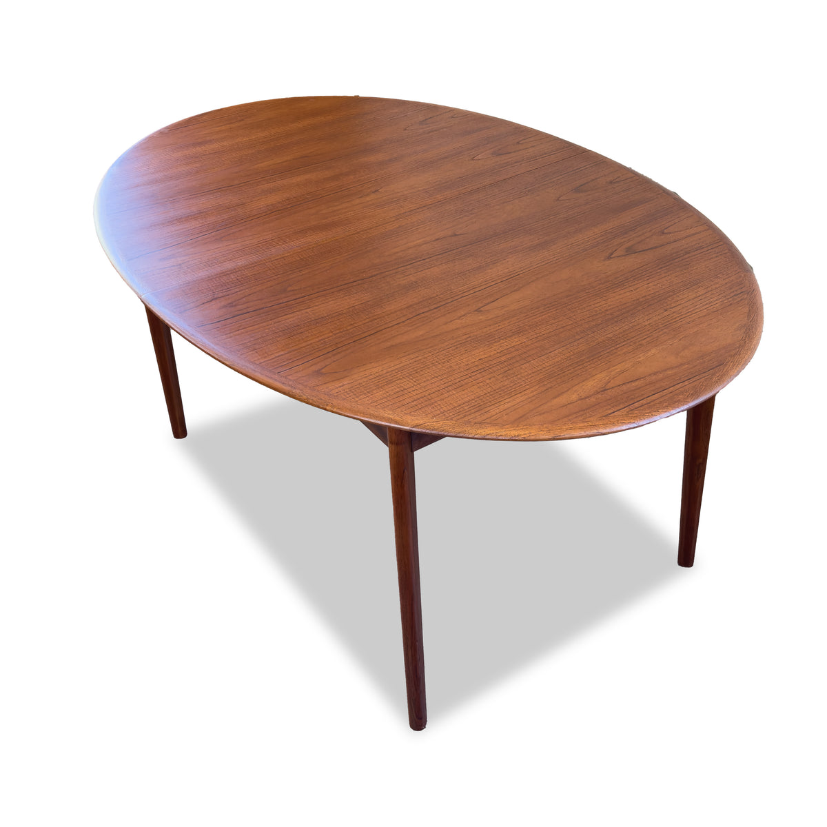 Teak Oval Dining Table