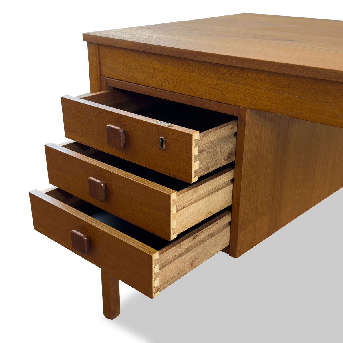 Teak Desk by Domino Mobler