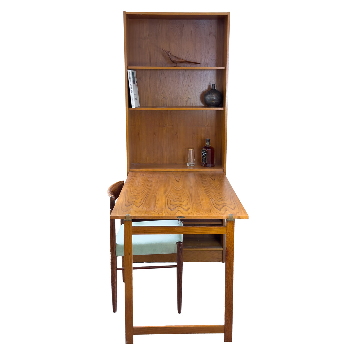 Folding Dining Table Bookcase