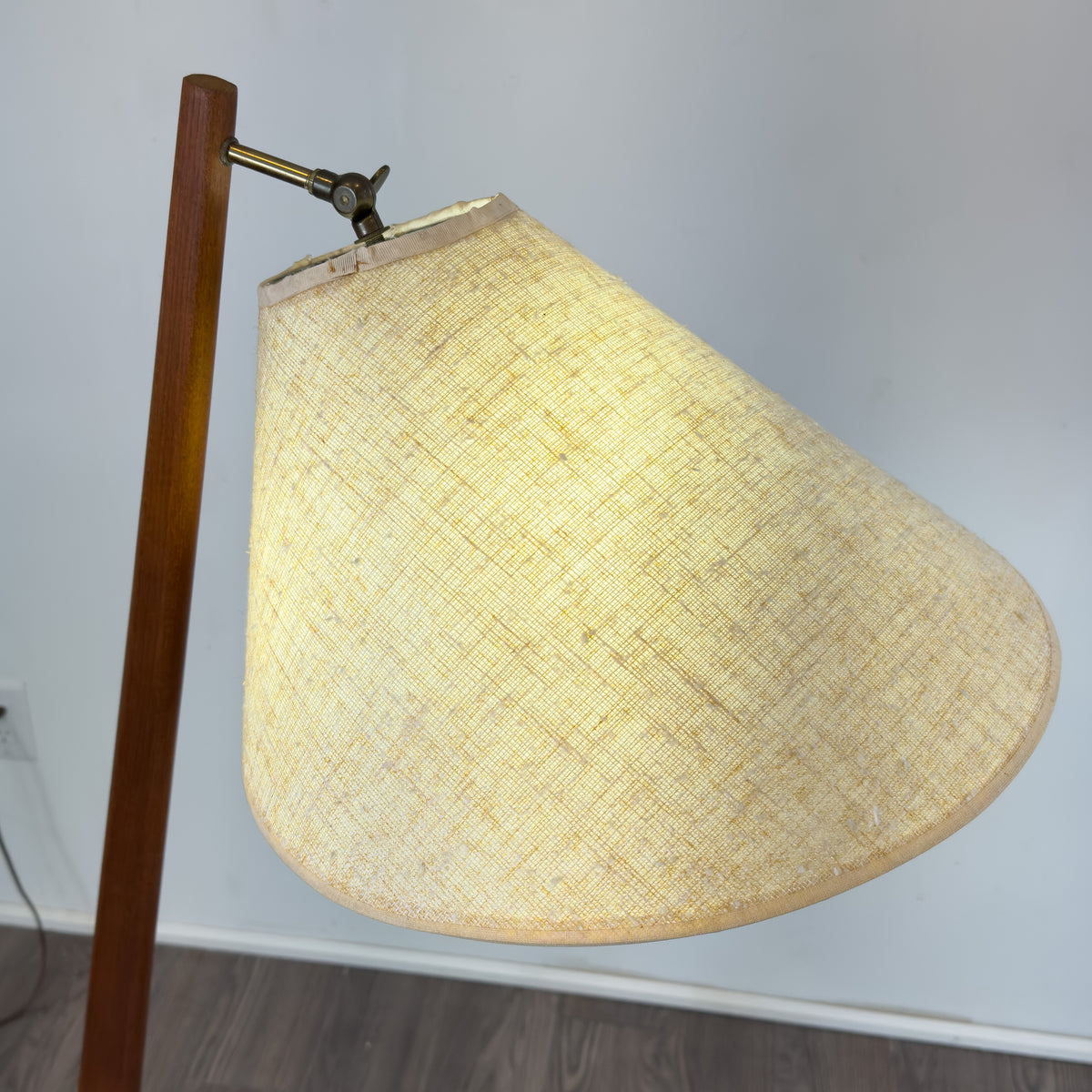 Teak Floor Lamp