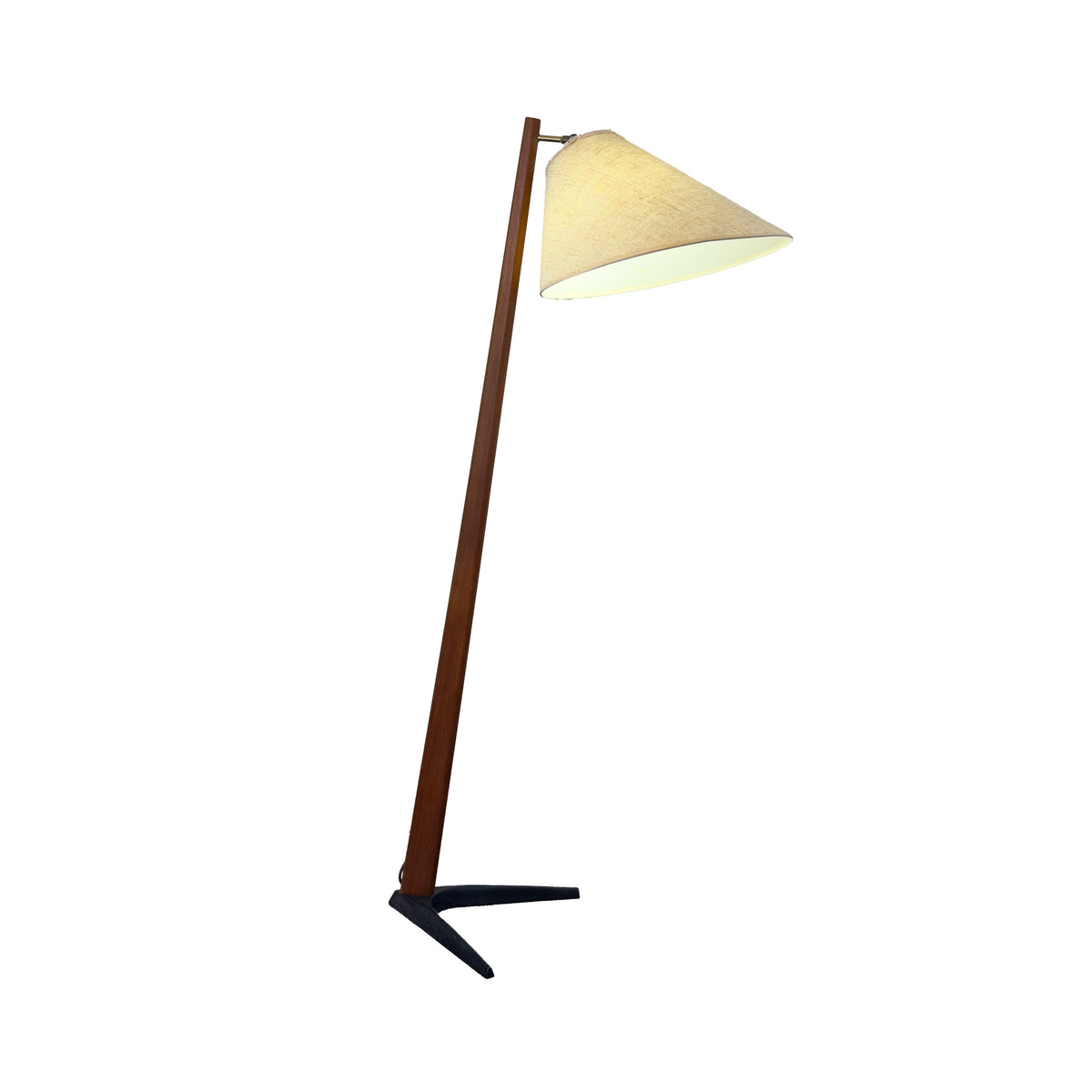 Teak Floor Lamp