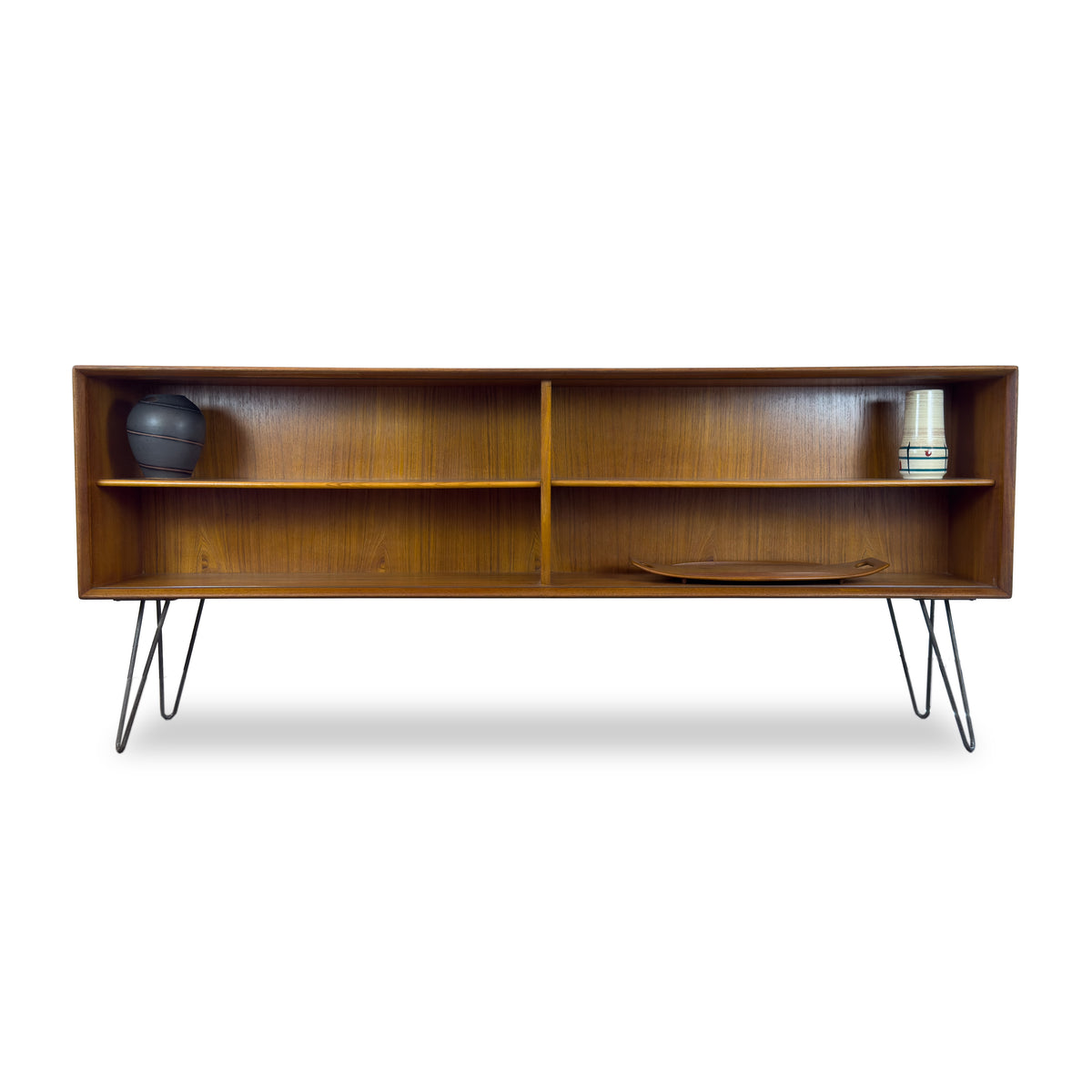Teak Sideboard with Hairpin Legs