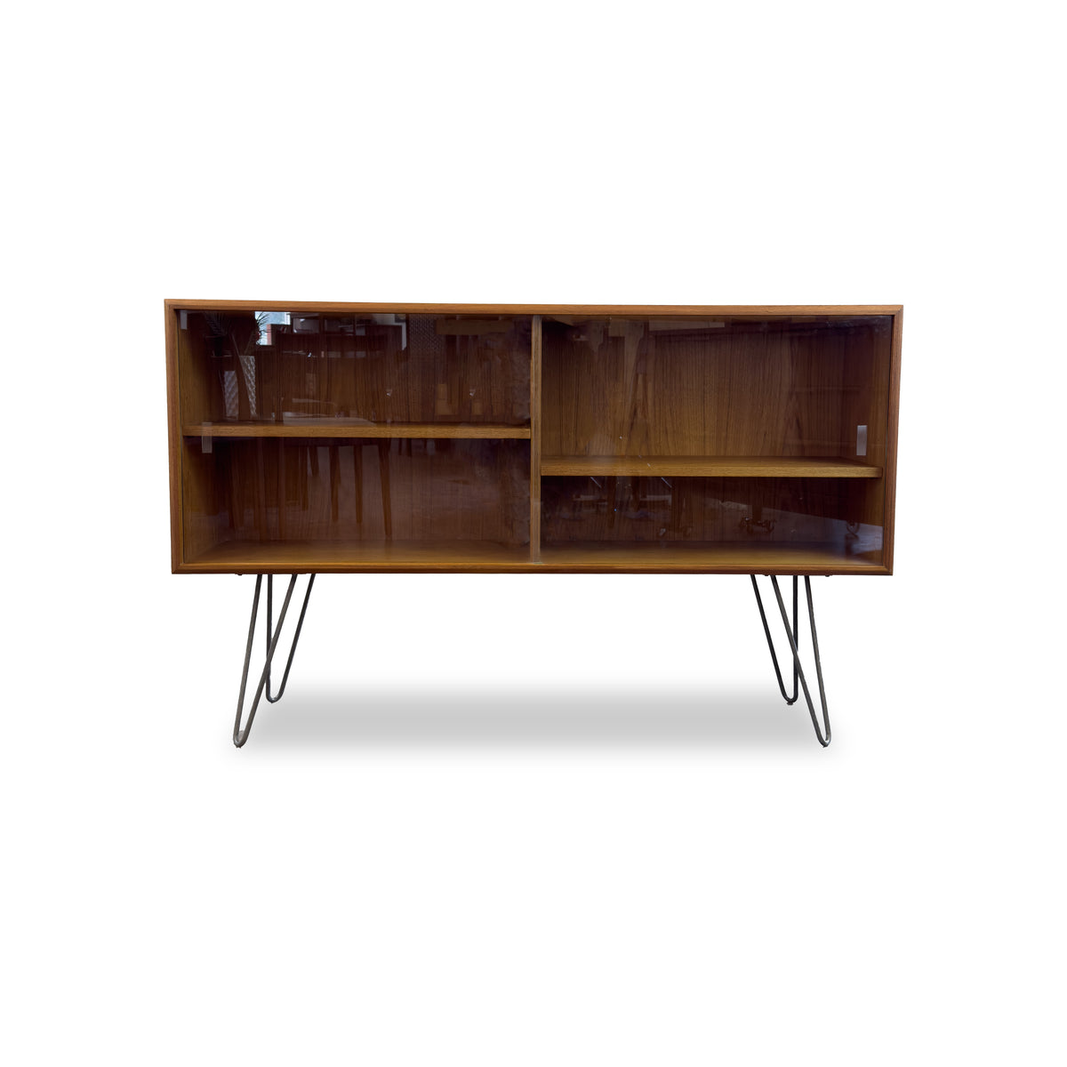Teak Sideboard with Hairpin Legs