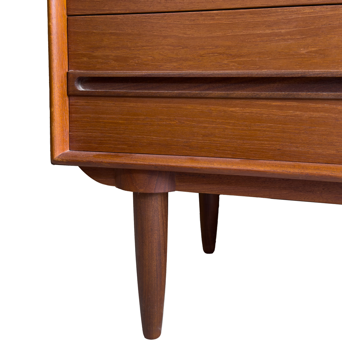 Teak Highboy Dresser