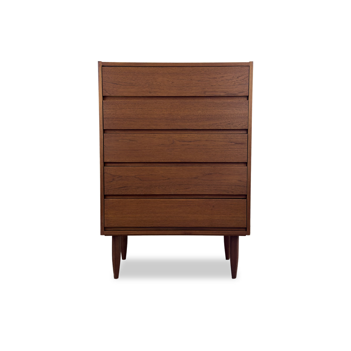 Teak Highboy Dresser
