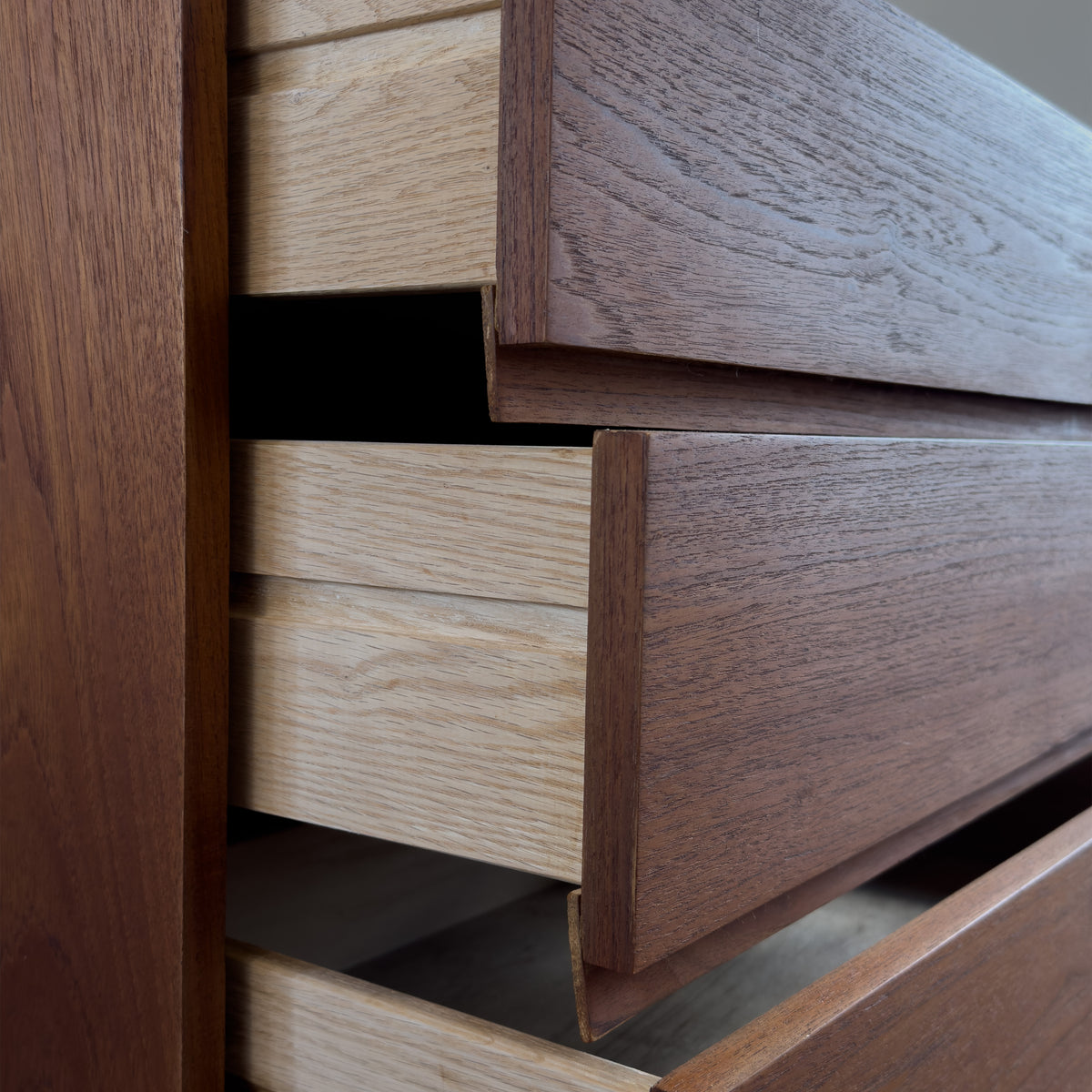 Teak Highboy Dresser