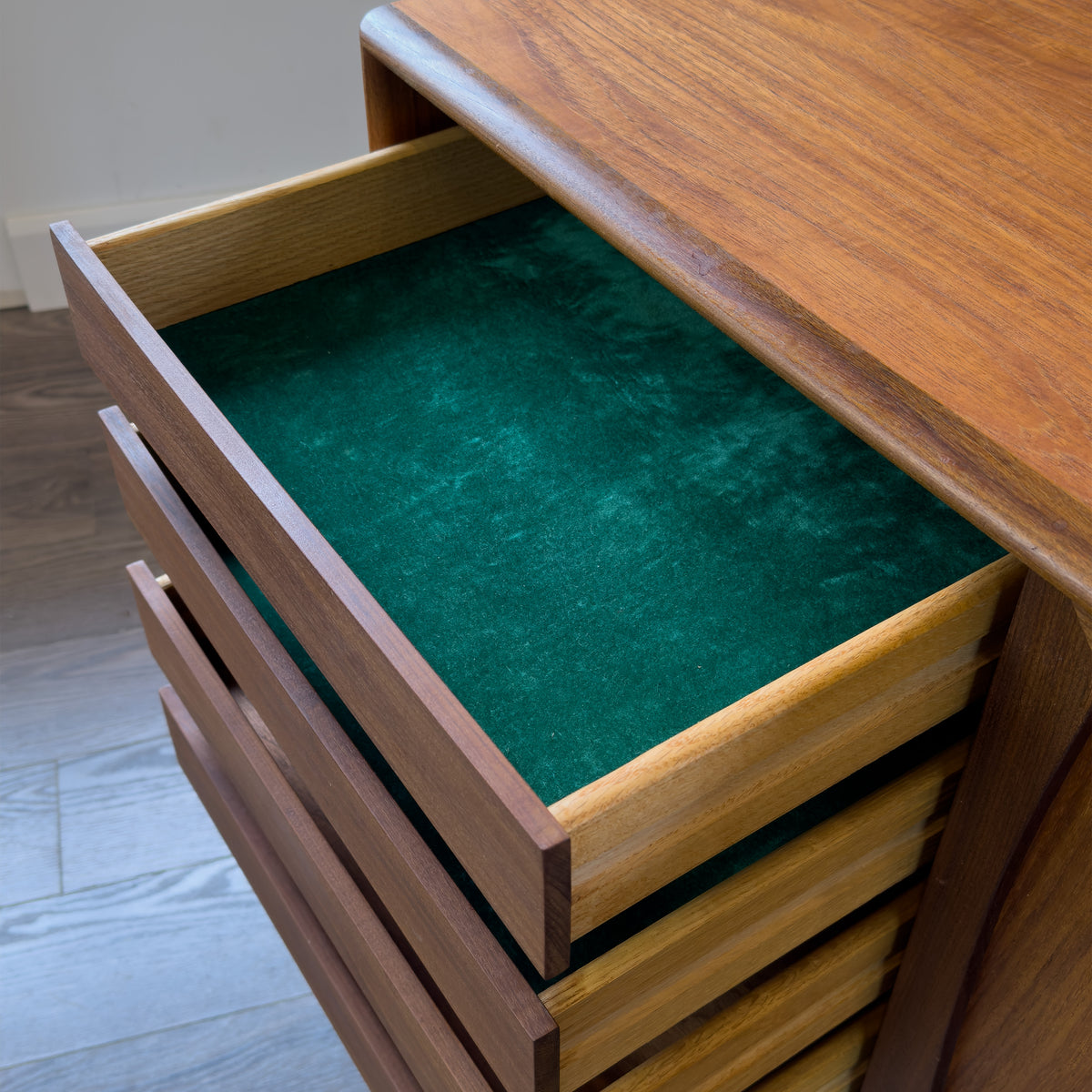 Teak Four Door Sideboard
