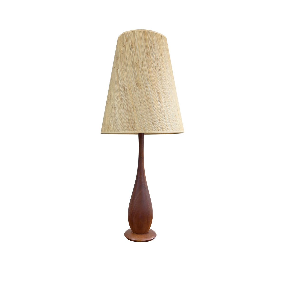 Teak Table Lamp