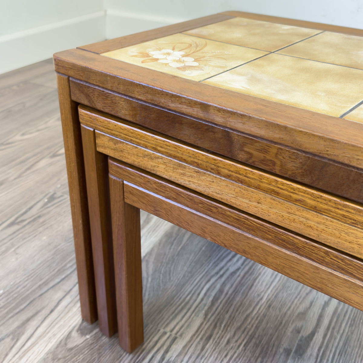 Teak Nesting Tables