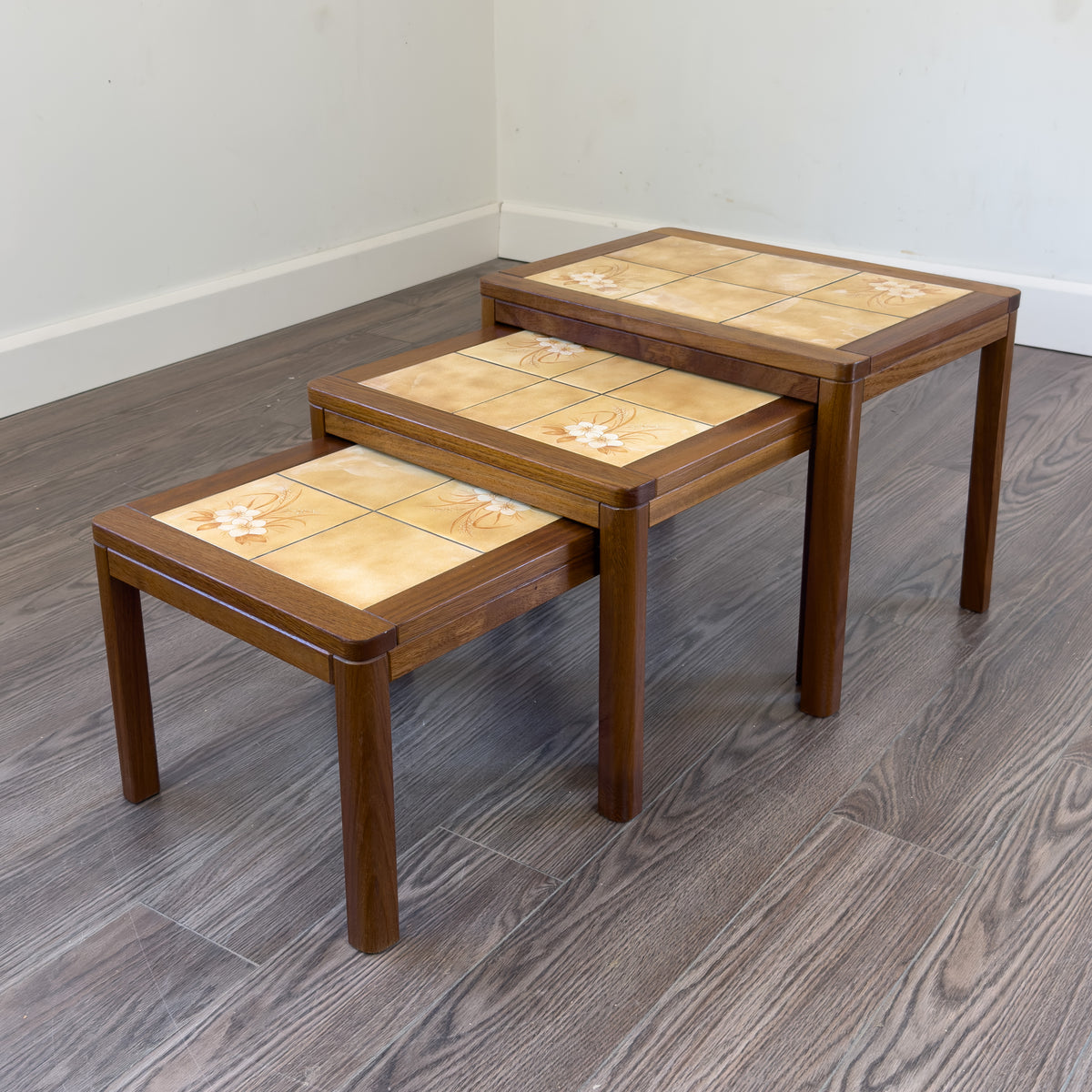 Teak Nesting Tables
