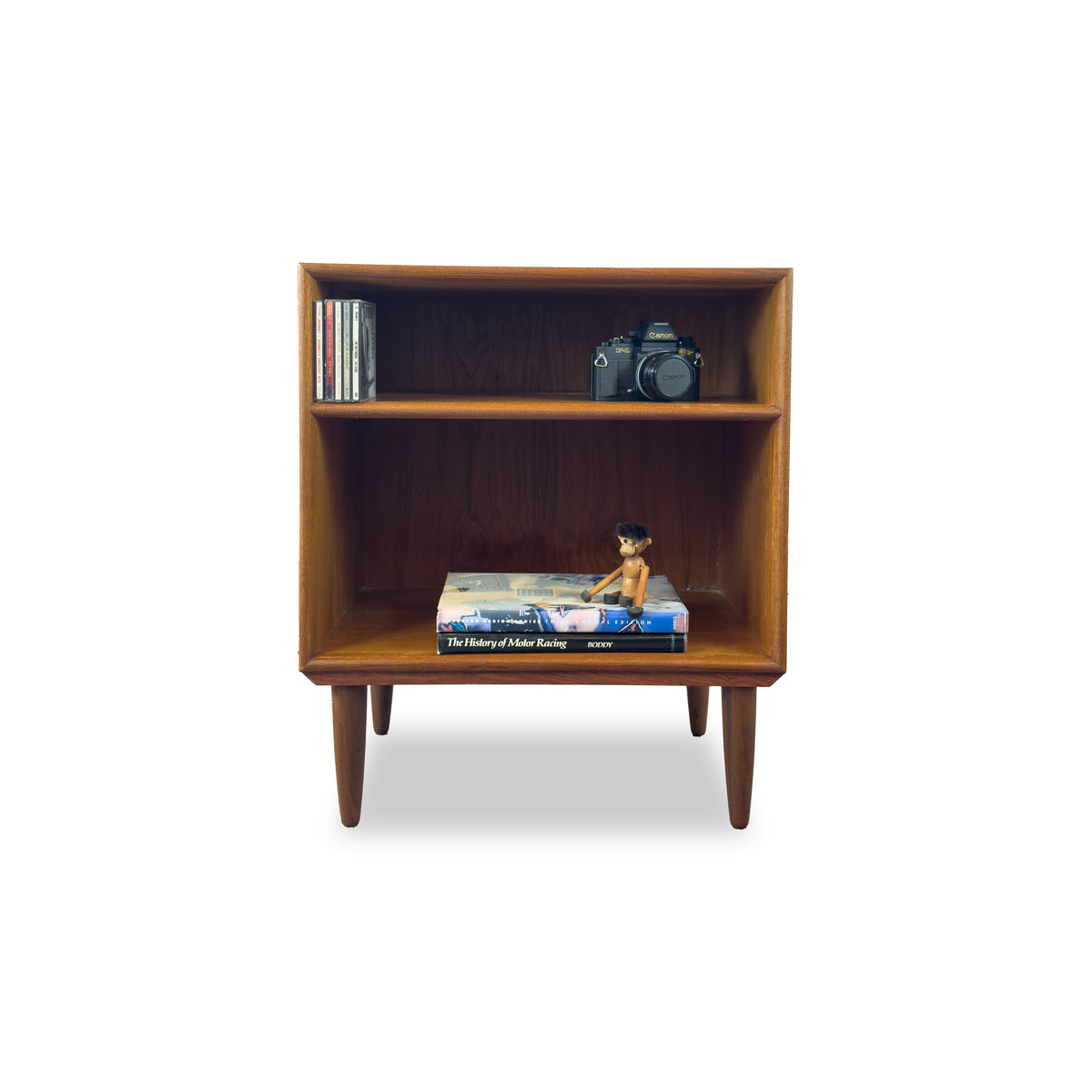 Compact Teak Cabinet/XL Nightstand