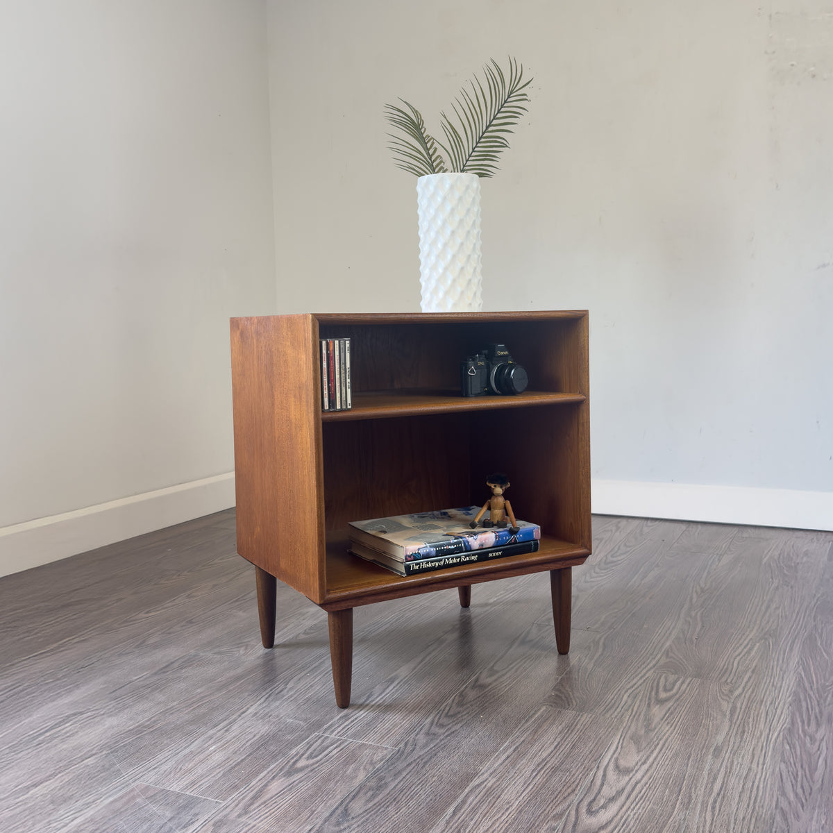 Compact Teak Cabinet/XL Nightstand