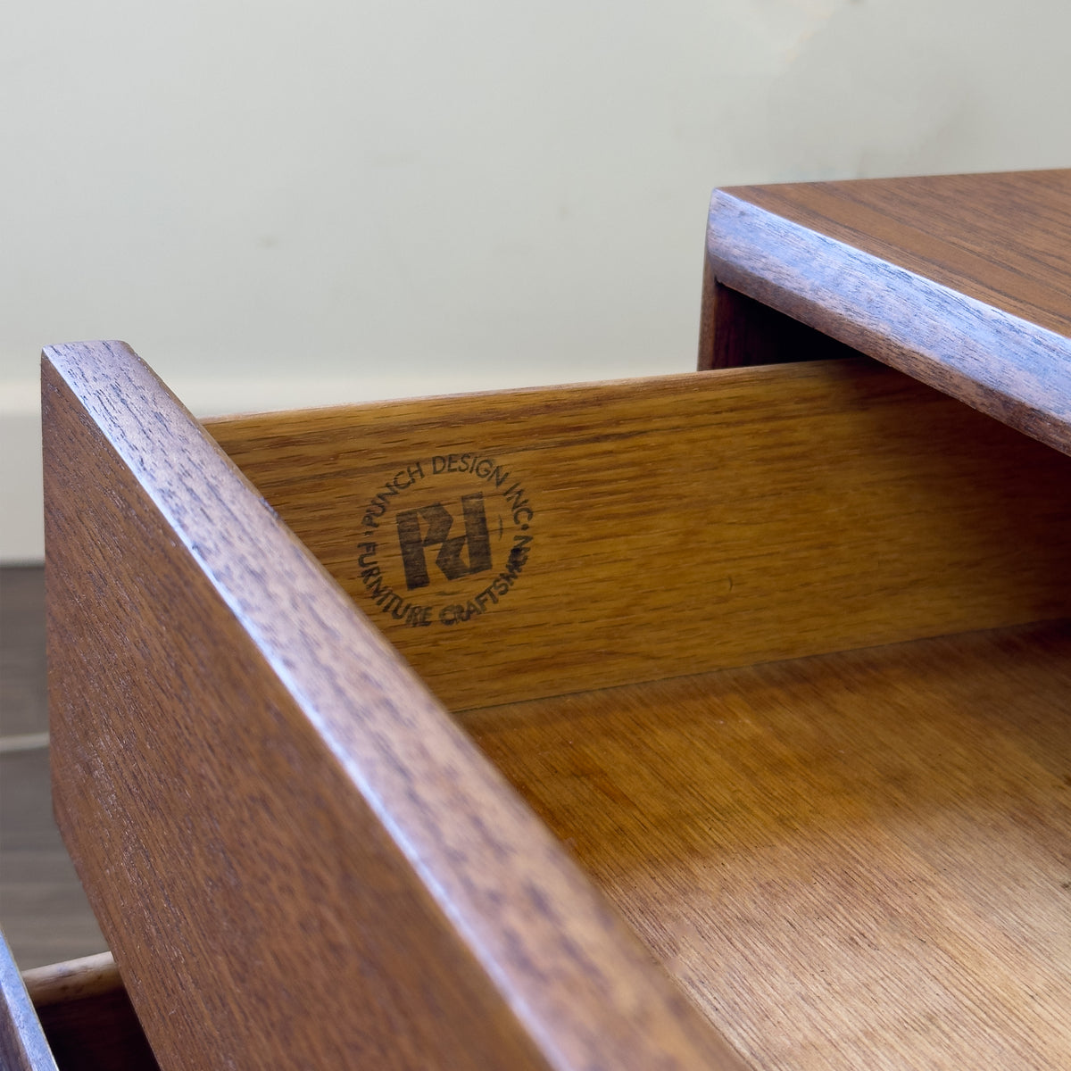 Teak Nightstands by Punch Design