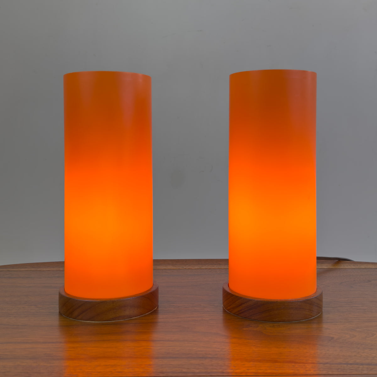 Teak Table Lamps