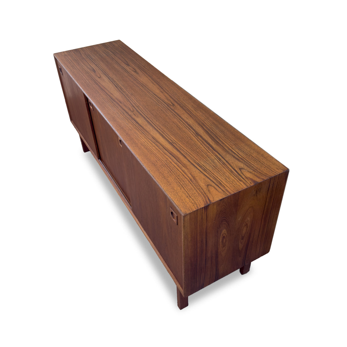 Teak Nine Drawer Dresser