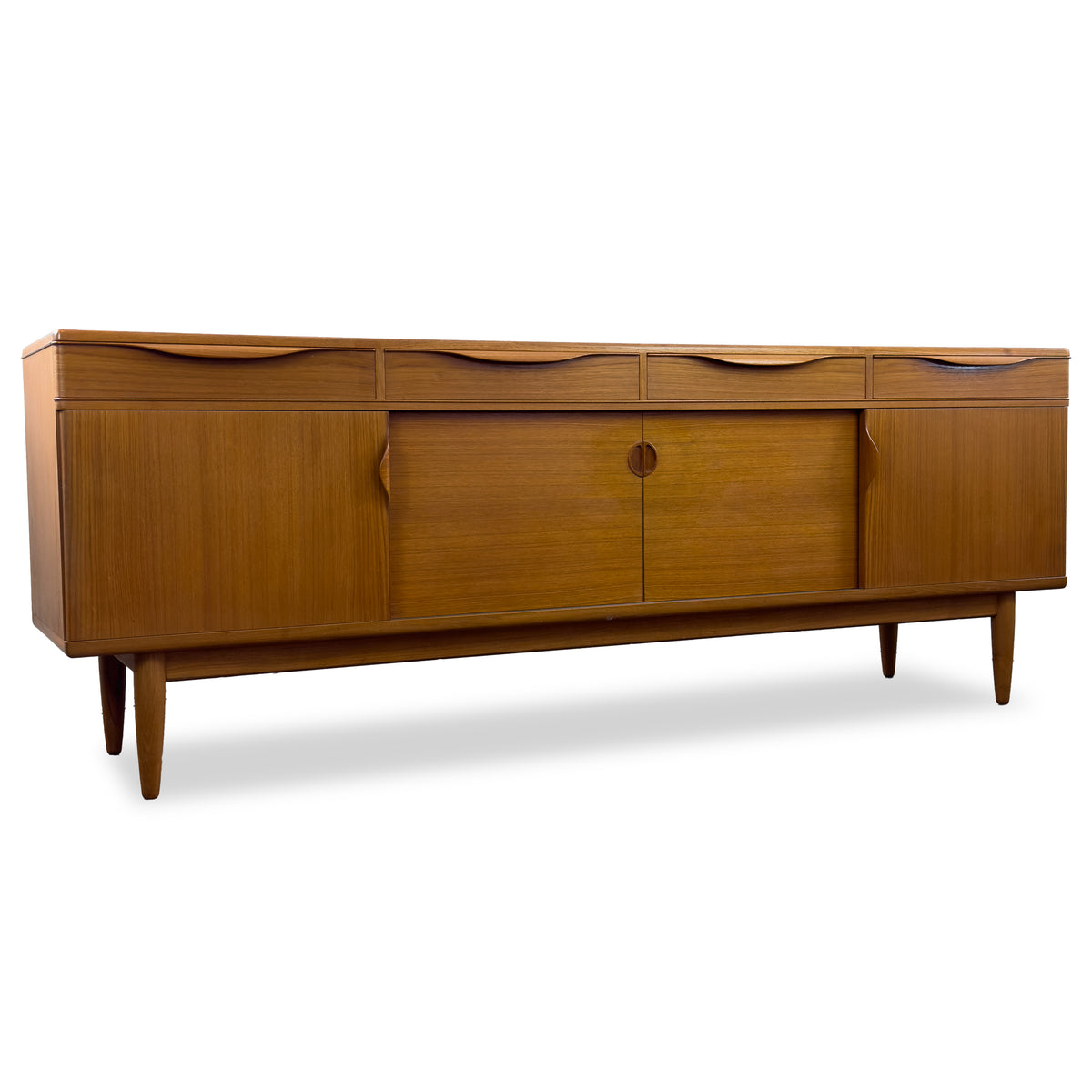 Teak Sideboard by H.W. Klein for Bramin