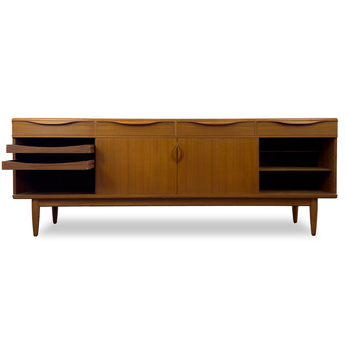 Teak Sideboard by H.W. Klein for Bramin