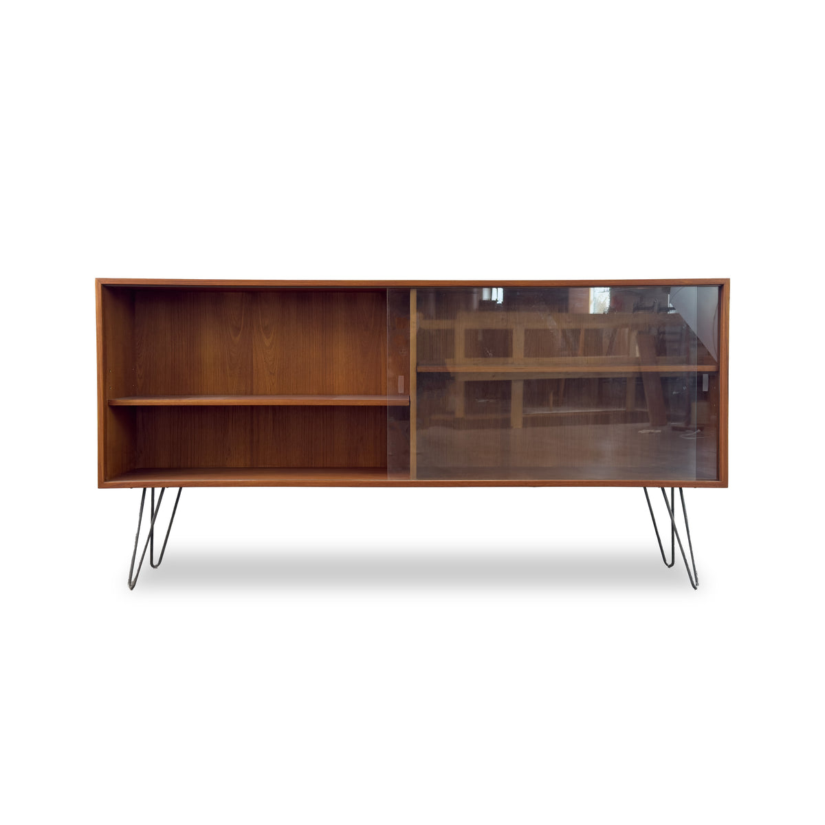 Teak Sideboard with Hairpin Legs