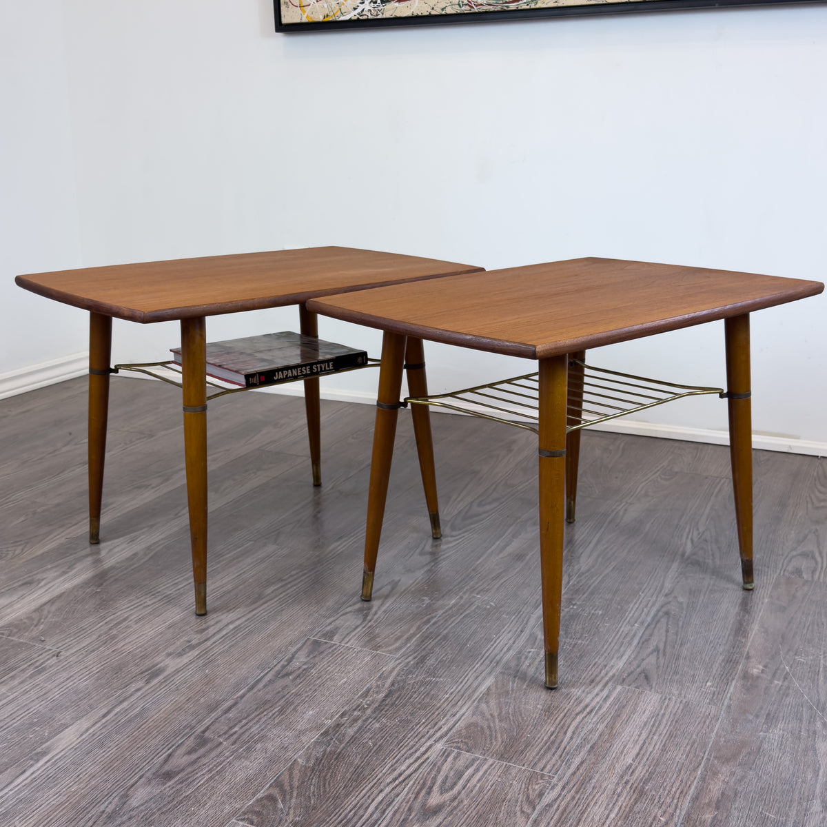 Vintage Teak Side Tables