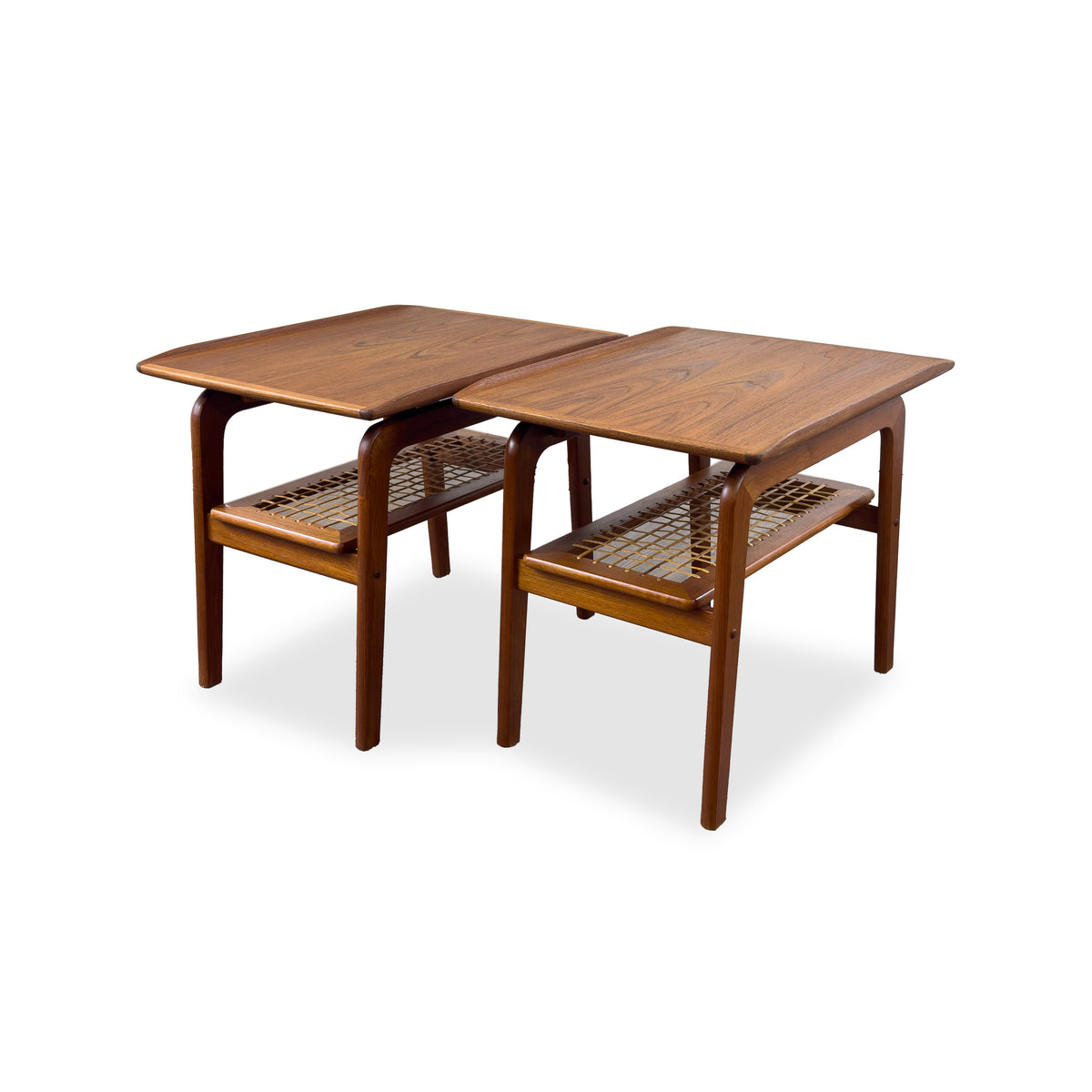 Pair of Teak Side Tables