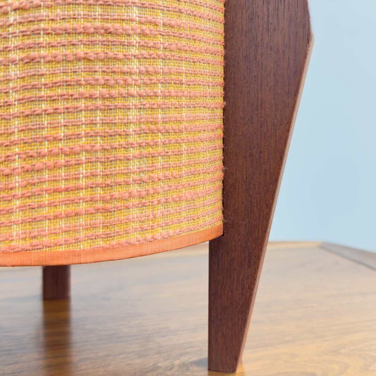Teak Rocket Table Lamp