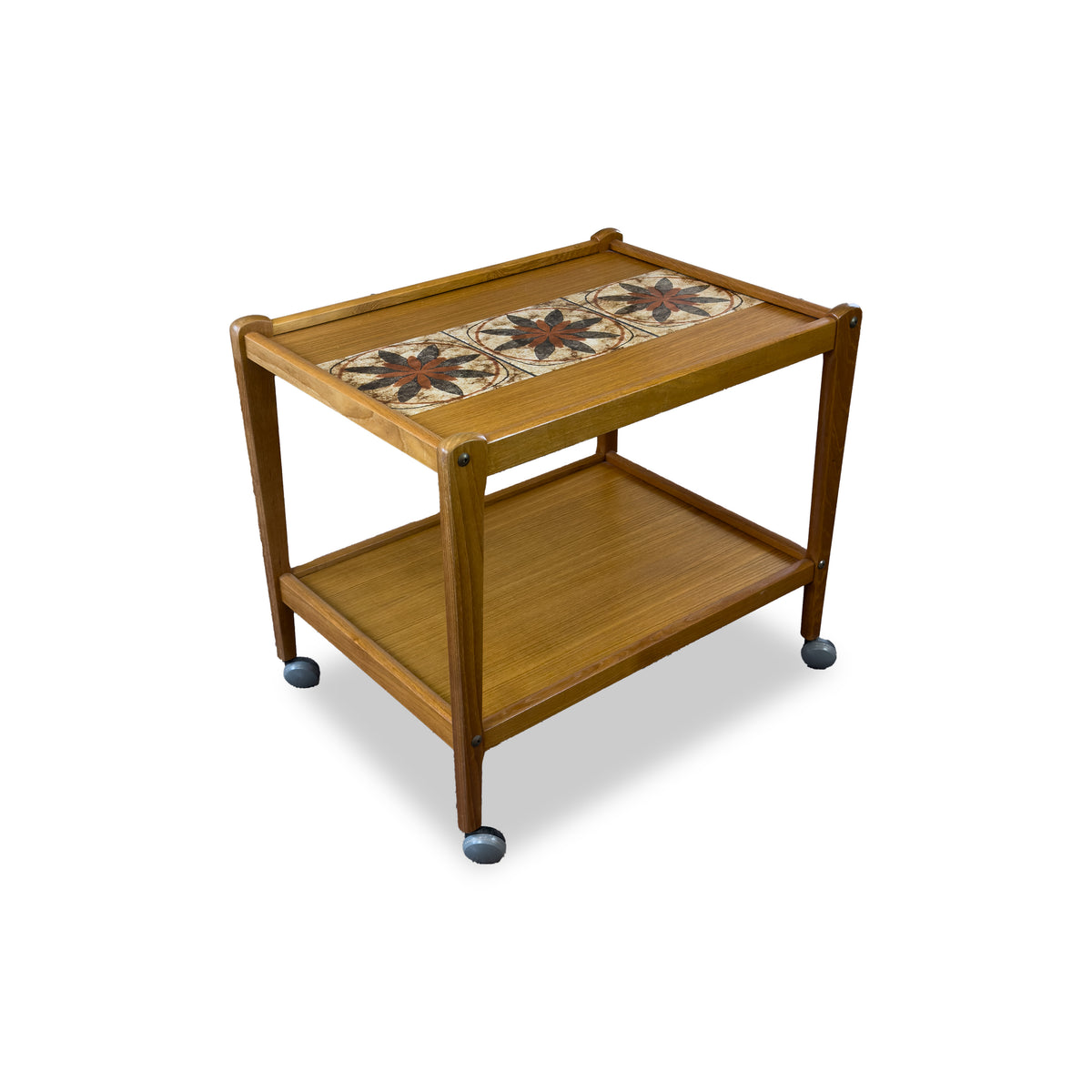 Teak Bar Cart