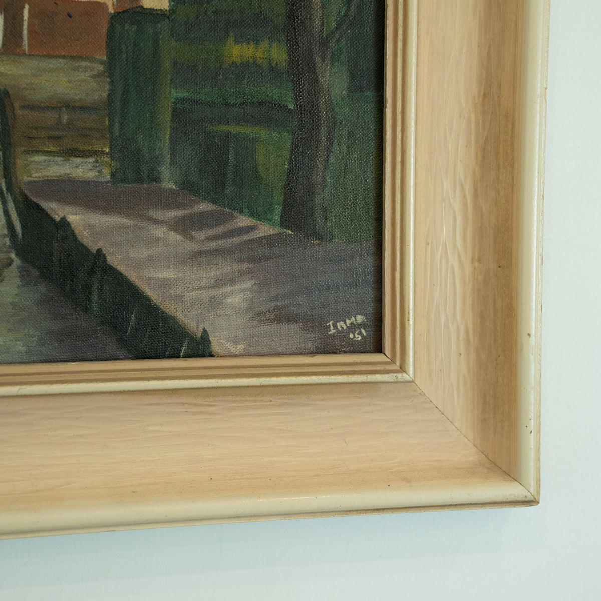 Village Oil Painting