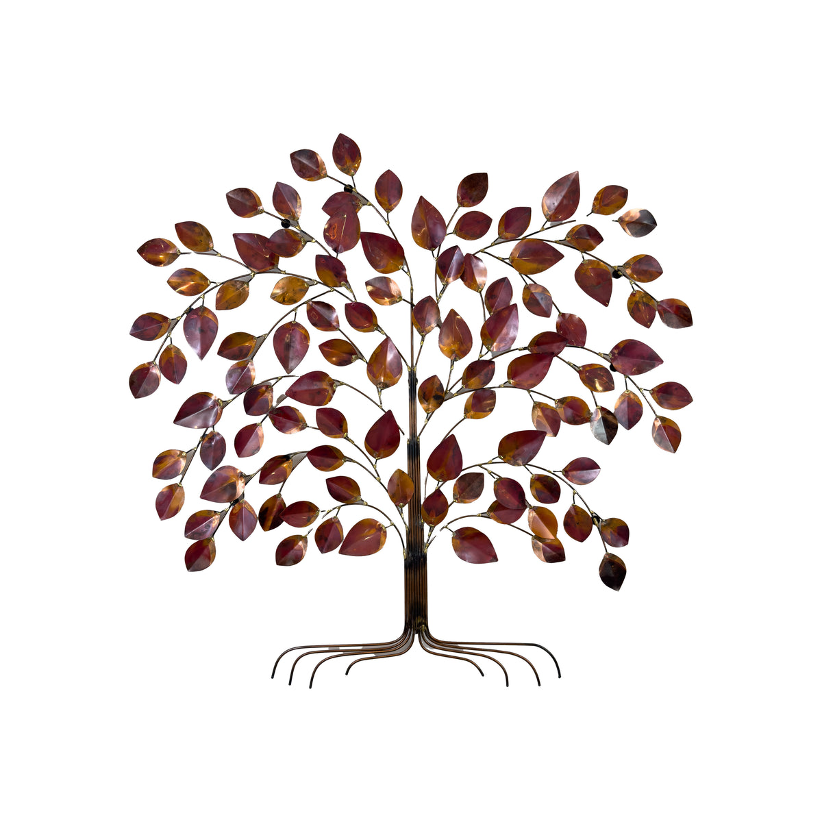 Brass/Copper Tree Wall Sculpture