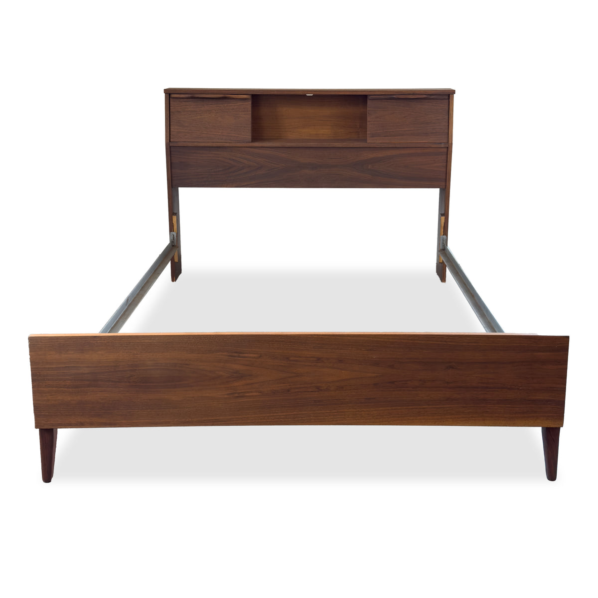Walnut Double Bed