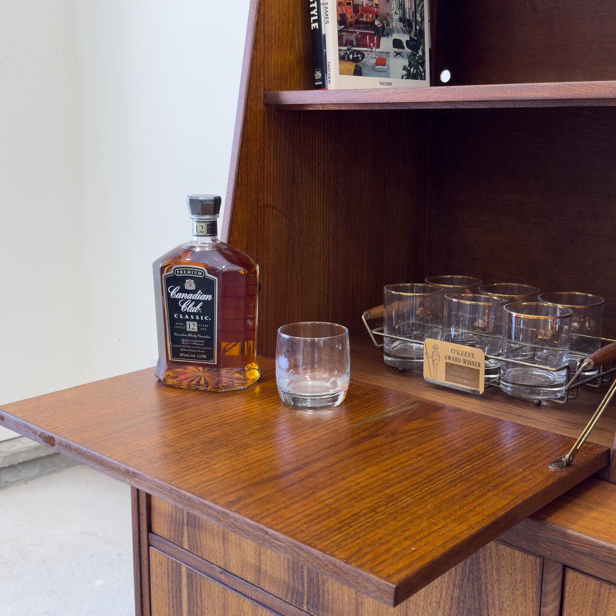 Vintage Walnut Cabinet