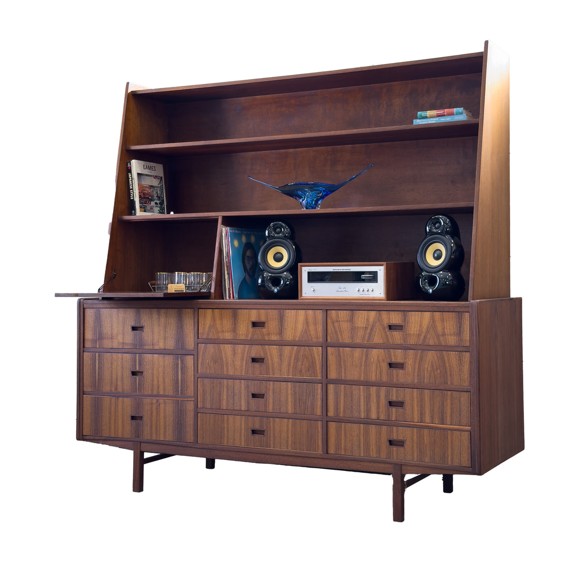 Vintage Walnut Cabinet