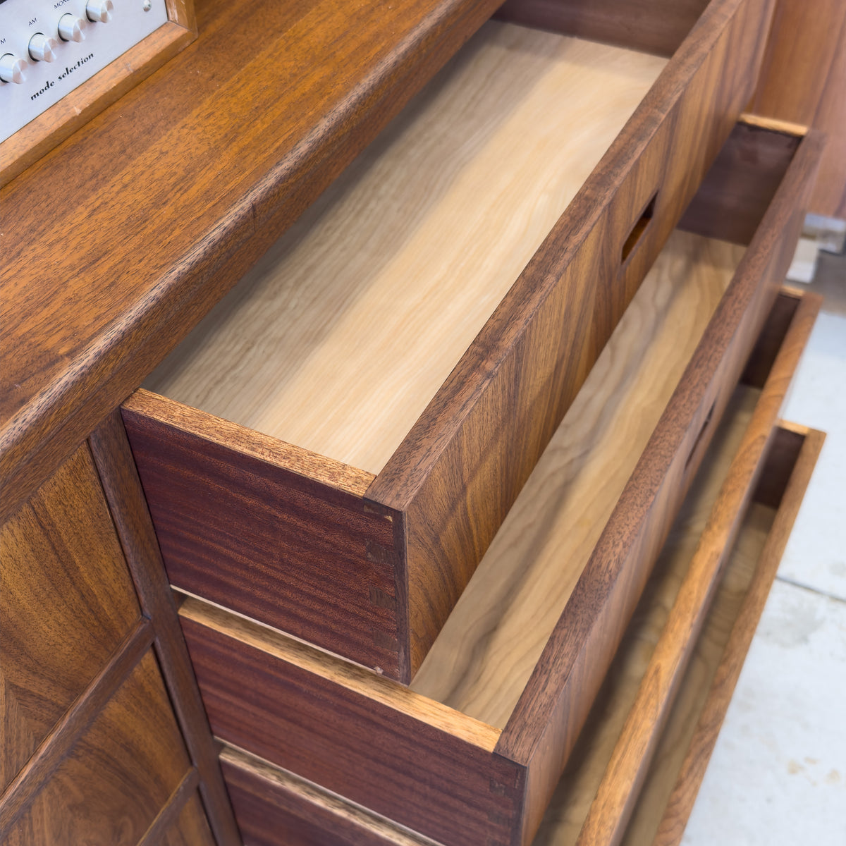 Vintage Walnut Cabinet