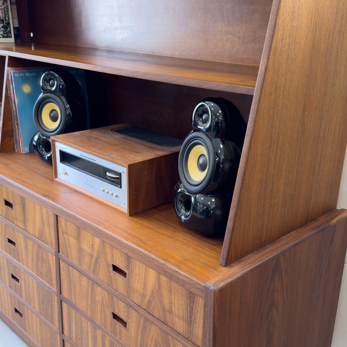 Vintage Walnut Cabinet