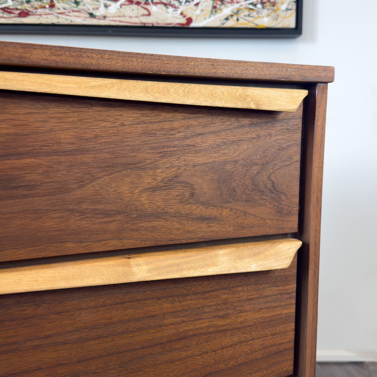 Walnut Dresser by Vic-Art