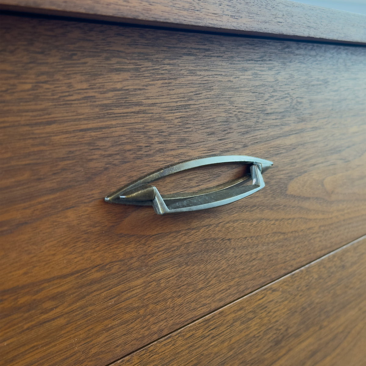 Walnut Nine Drawer Dresser