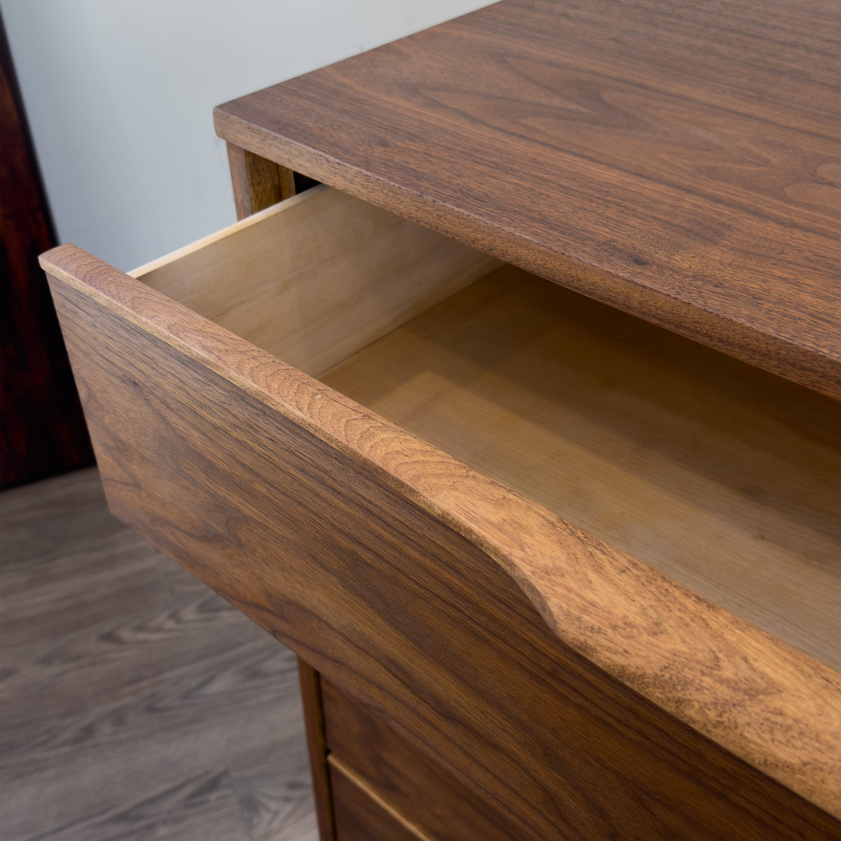 Walnut Highboy Four Drawer