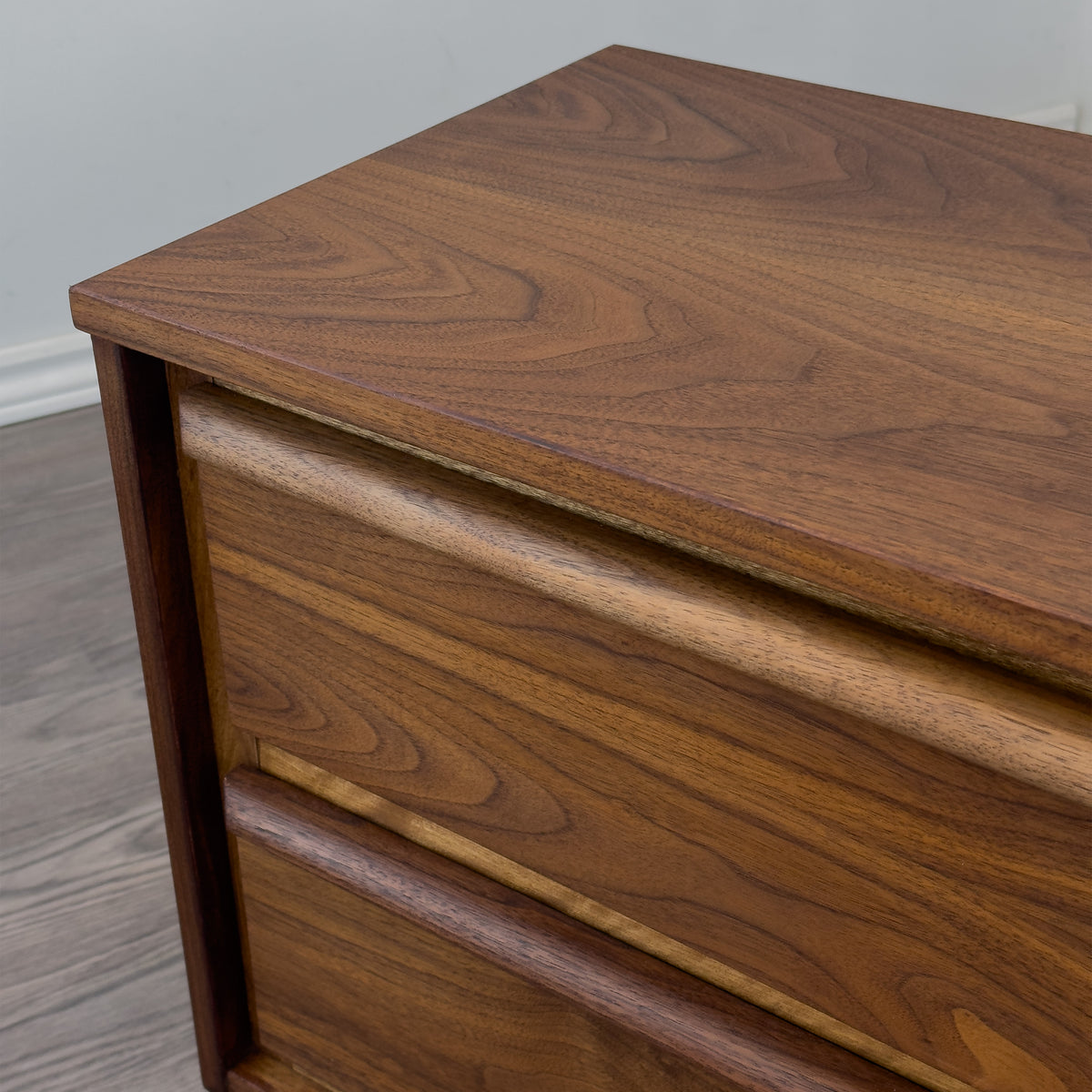 Pair of Walnut Nightstands by HPL