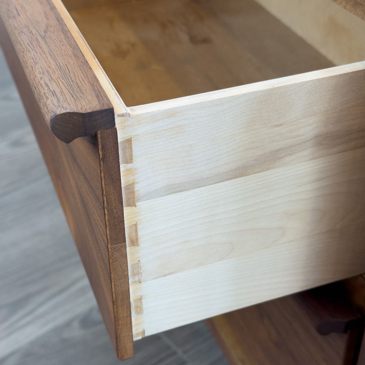 Pair of Walnut Nightstands by HPL