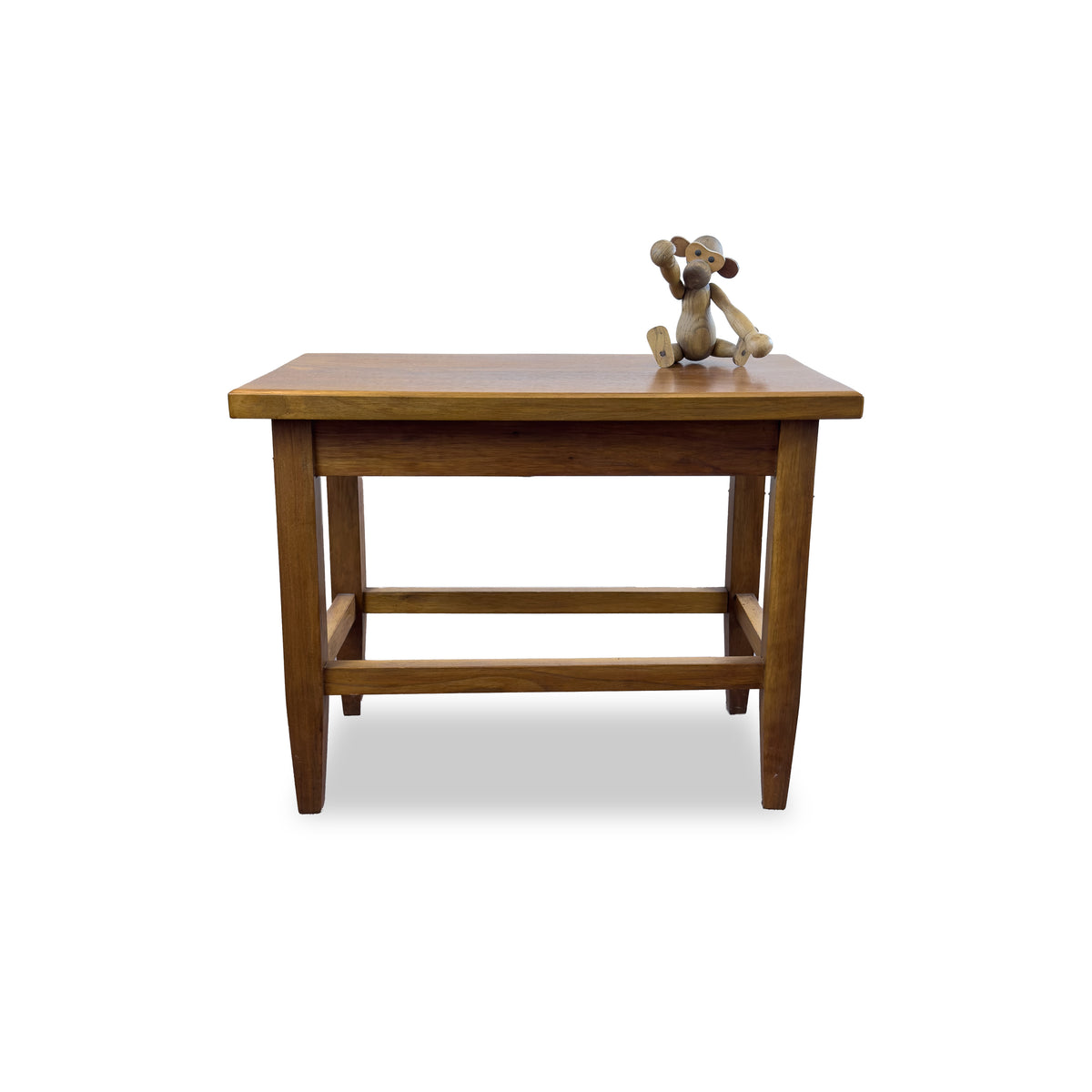 Compact Walnut Side Table