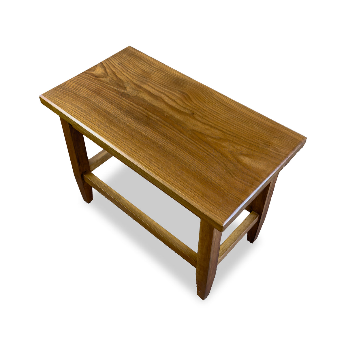 Compact Walnut Side Table