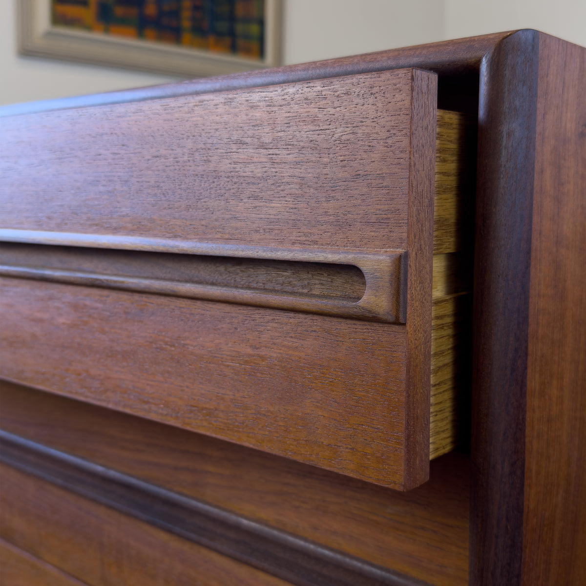 Pair of Teak XL Nightstands
